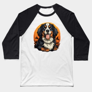 Halloween Bernese Mountain Dog #2 Baseball T-Shirt